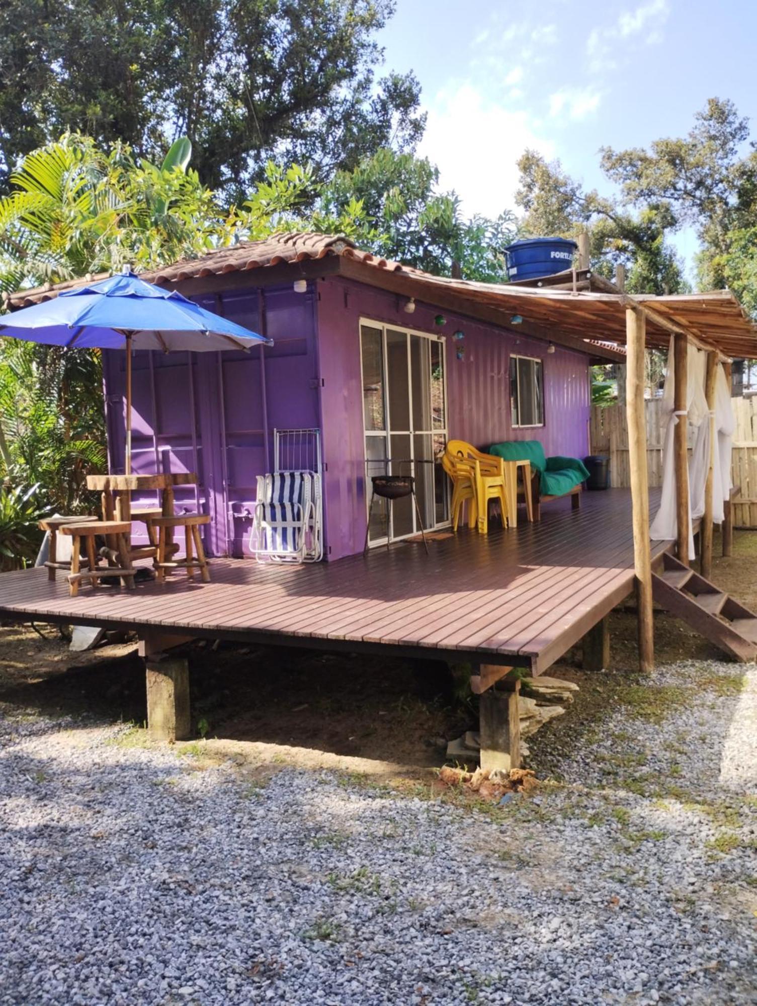 Villa Kitnet Conteiner Climatizada Ubatuba Exterior foto